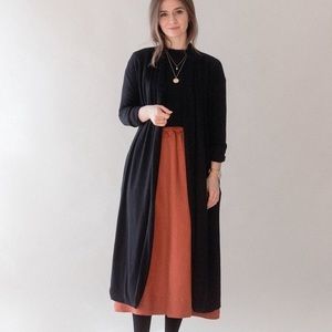 Lou & Grey Pocket Duster (Black - XXS) BRAND NEW